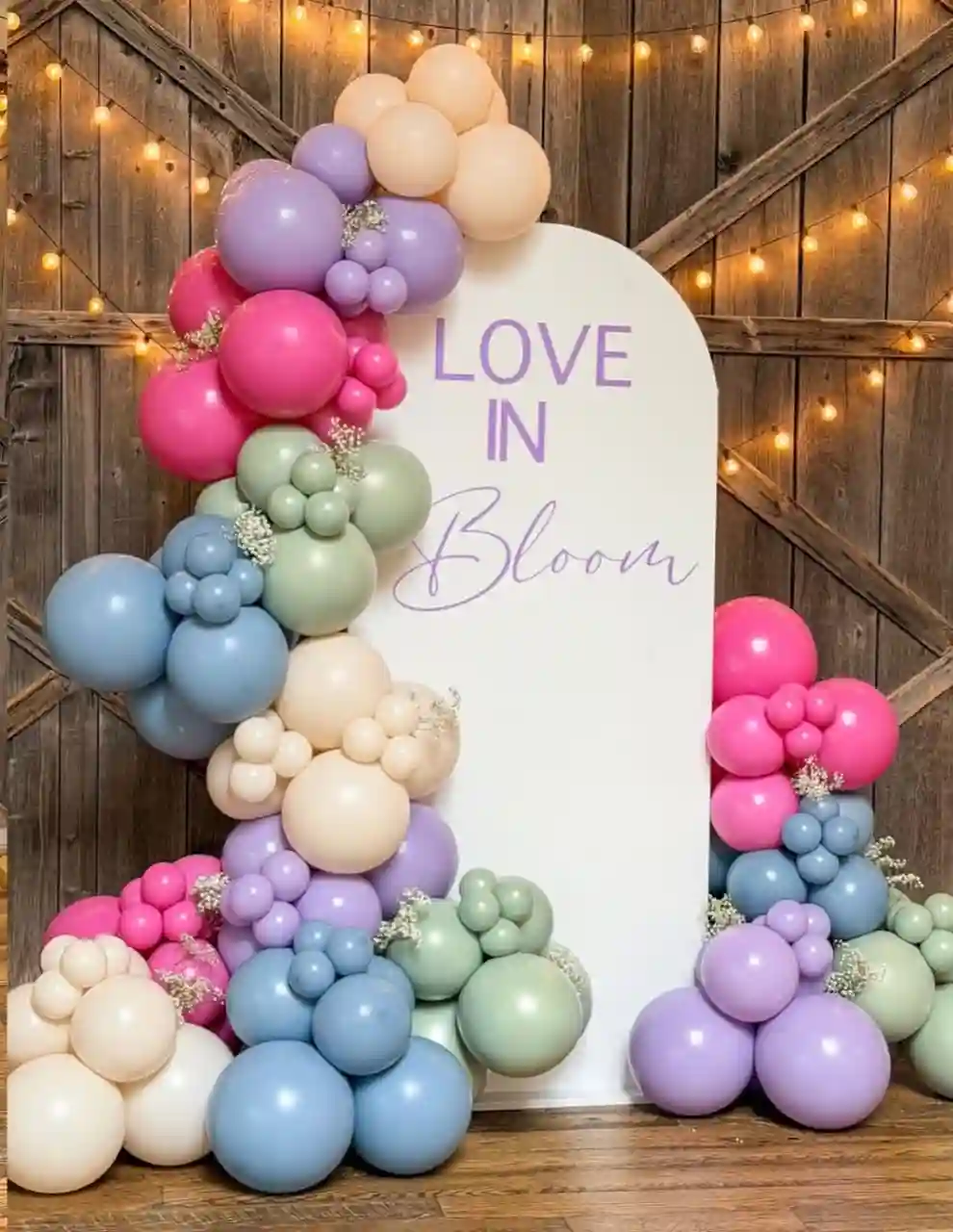 Candy Bloom Backdrop